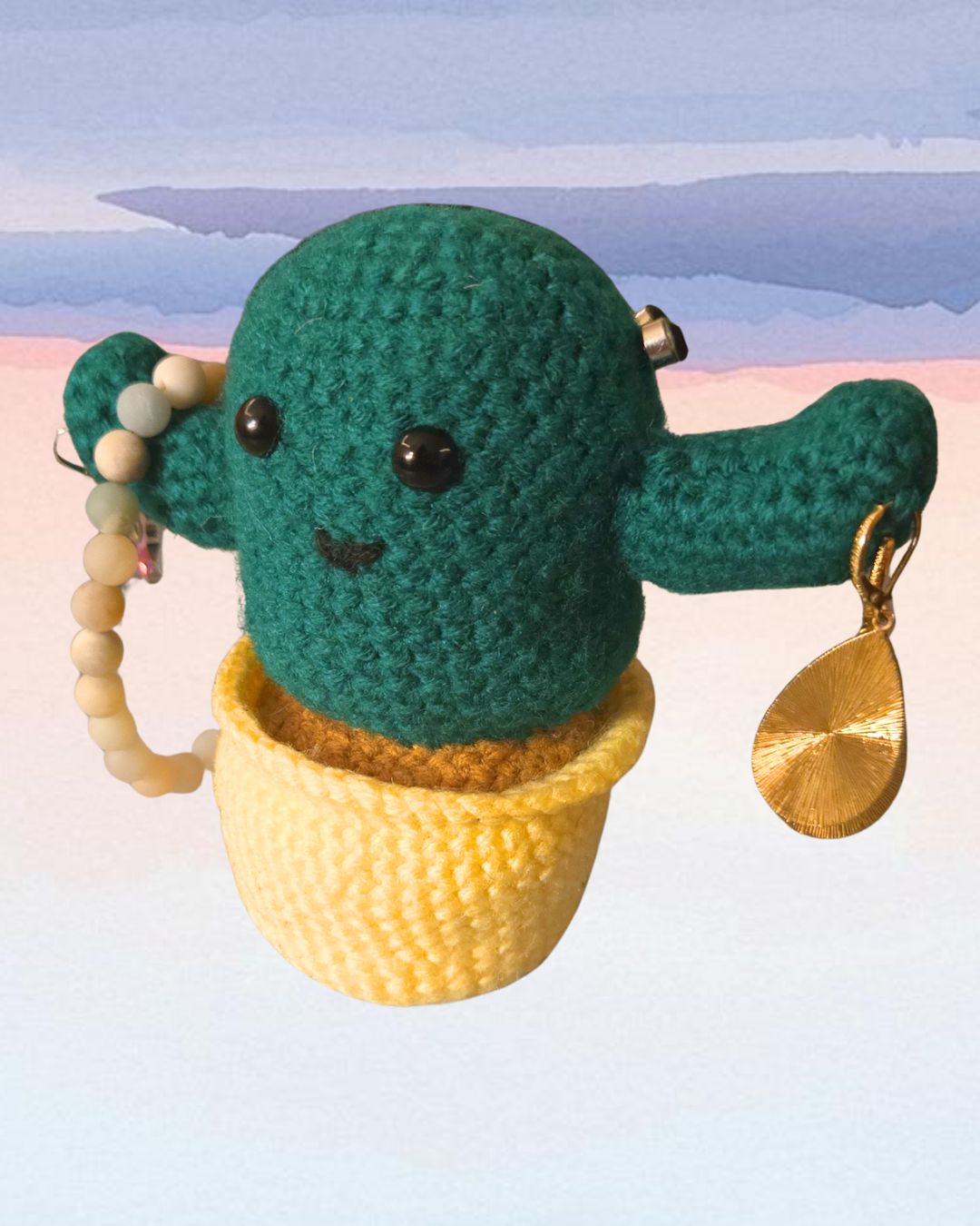 T Cactus Jewelry Holder/Figurine