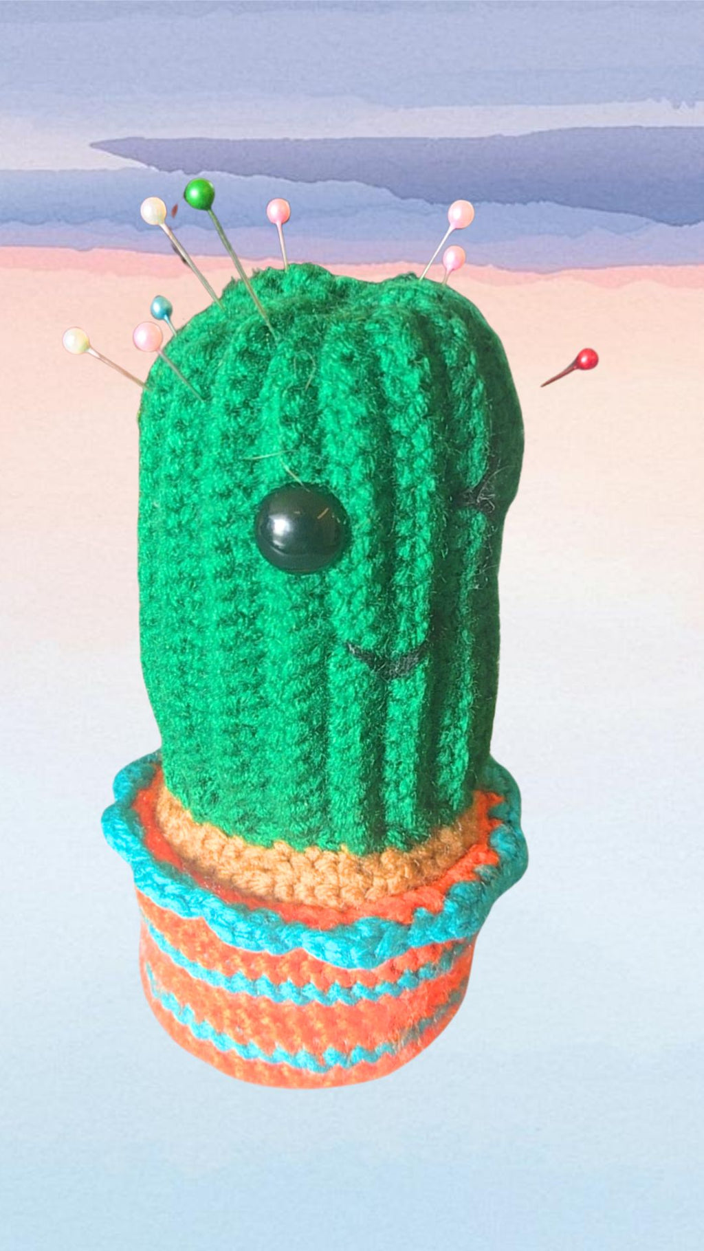 Winky Cactus Figurine/Pin Cushion